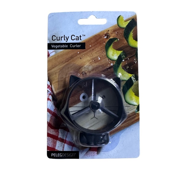 PELEG DESIGN Curly Cat Vegetable Curler - Picture 3 of 4